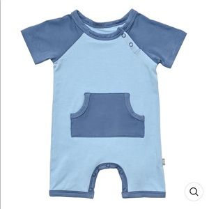 Kyte Baby Shortall in Stream & Steel